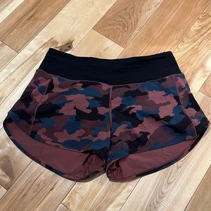 Lululemon Speed Up Shorts - 4 inch inseam